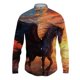 thumbnail image 3 of Camisas con estampado 3D de caballos para hombre, blusa informal de manga larga con botones, ropa de calle, camisa de playa de gran tamaño para hombre, 3 of 5