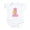 Cloud White, variant on CafePress - Cute Bug Girl's 1St Birthday Infant Bodysuit - Baby Light Bodysuit, Size Newborn - 24 Months