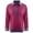 Hot Pink, variant on Trendfront Womens Denim Patchwork Knit Tops Lapel Collar Casual Loose Fit Long Sleeve Tee Trendy Fashion T Shirts Pullover Daily Outfits