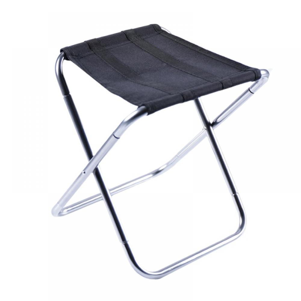 Picnic,Garden,BBQ and Hiking Lightweight Portable Outdoor Chair Fold up Camp Aluminium Stools Seat for Fishing 4 x Folding Picnic Stools Portable Seat 4PCS Mini Camping Pocket Stool 