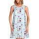 thumbnail image 1 of Easygdp Poodle Dog para Vestido Transpirable de Mujer, Vestido Suelto de Manga Corta con Pliegues y Bolsillos para el Verano, 1 of 7