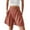 Red, variant on frariair ​Women's Breathable Elastic Waist Lounge Shorts With Flowy Silhouette And Secure Storage For Hot Weather Activities​ Beige