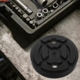 thumbnail image 1 of AURARMLET Round Lift Pads Rubber Pad Black Stable Support for Dual-Post Car Lift 1Pcs, 1 of 6