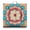 Colorful Mandala F, variant on Colorful Mandala Floor Cushion&nbsp;– 22x22 Inch Meditation Pillow, Energy-Boosting Pattern, Lightweight for Balcony Relaxation