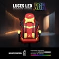 thumbnail image 4 of Silla Gamer Playfever Delta Luz Rgb Ergonomica Reclinable, 4 of 7