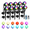 10, variant on 10W RGBW LED Landscape Spot Lights, 10 Color Options, Outdoor Yard Garden Decor Lighting