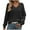 Black, variant on Scyoekwg Women'S Sweaters Warm Casual Knitted Sweater Solid Color V-Neck Sweater Fall Winter Clothes Long Sleeve Pullover Sweater Tops(White,S)