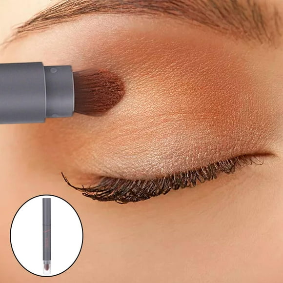 de ojos en barra con cabezal de cepillo Naturaleza Doble cabezal Metálico Lustre Render Giratorio Impermeable Duradero Lazy for Lazy People - 01 shamjiam Sombra de ojos