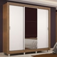 thumbnail image 1 of Ropero Closet Madesa Lyon 3 puertas con Espejo con pies M/B, 1 of 5