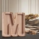 thumbnail image 4 of Piggy-Bank for Kids Boys Girls Large Piggy Banks 26 English Alphabet Letter,Personalized Wooden,Transparent Money Saving Box (1 Pc), 4 of 9
