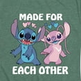 thumbnail image 3 of Lilo & Stitch - Made For Each Other - Women's Short Sleeve Graphic T-Shirt, 3 of 5
