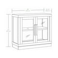 thumbnail image 3 of Open Box Better Homes & Gardens Ezra Accent Cabinet, Rich Black Finish, 3 of 8