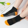 thumbnail image 2 of Loritta Ankle Socks for Women, Black Athletic No Show Low Cut Size 6-8 Socks for Women, 6 Pairs, 2 of 6