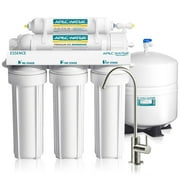 APEC Water Systems Essence ROES-100 5-Stage Reverse Osmosis Drinking Water Filter System, 100 GPD, Quick Dispense, 1:1 Pure to Drain