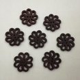 thumbnail image 5 of 80 Vintage 2 Holes Wooden Buttons Flower Flat Back Sewing Craft Scrapbooking, 5 of 8