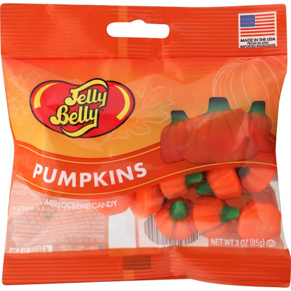 Jelly Belly Confections 3oz Mellocreme Pumpkins