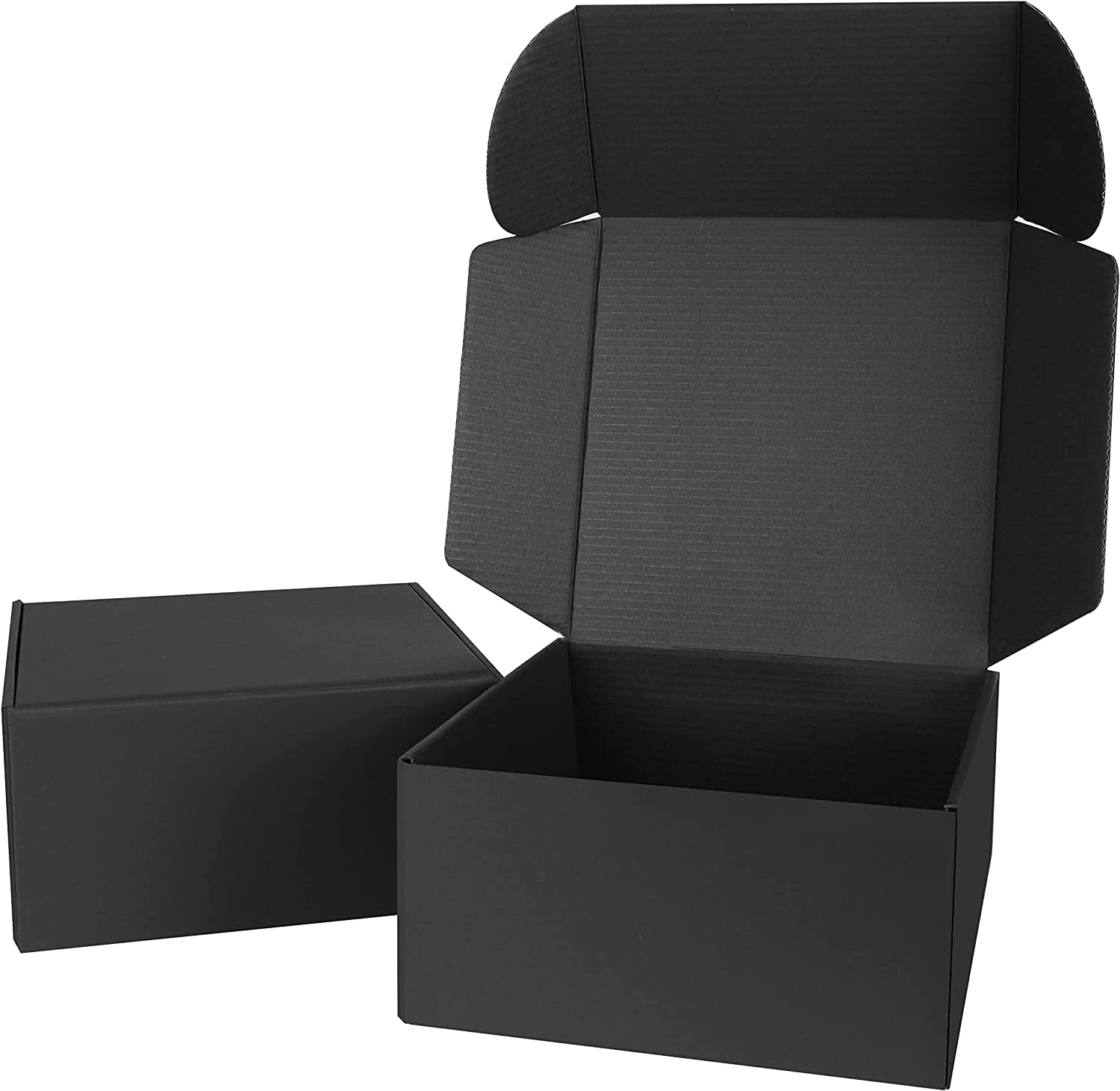 Black Matte Gift Box - A1, Stationery, Clear Window [WMBG10]