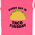 thumbnail image 4 of Inktastic Every Day is Taco Tuesday Boys or Girls Baby Bodysuit, 4 of 5
