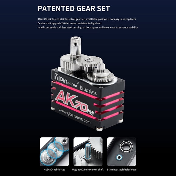 ESC,Hv 270° Induction Model Car 1/8 Remote Model Induction Waterproof Servos 1/10 1/8 Ak70 Hv Dsfen Car Hv Induction Huiop Buzhi Hv 180° Induction