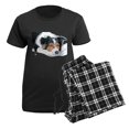 thumbnail image 5 of CafePress - Border Collie Mattie Women's Dark Pajamas - Women's Short Sleeve Print T-Shirt and Pants Dark Cotton Pajama Set, 5 of 7