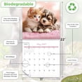 thumbnail image 3 of EcoEarth 12-Month Vertical Wall Calendar, Baby Animals, 11" x 22", Jan 2027 to Dec 2027, 3 of 6