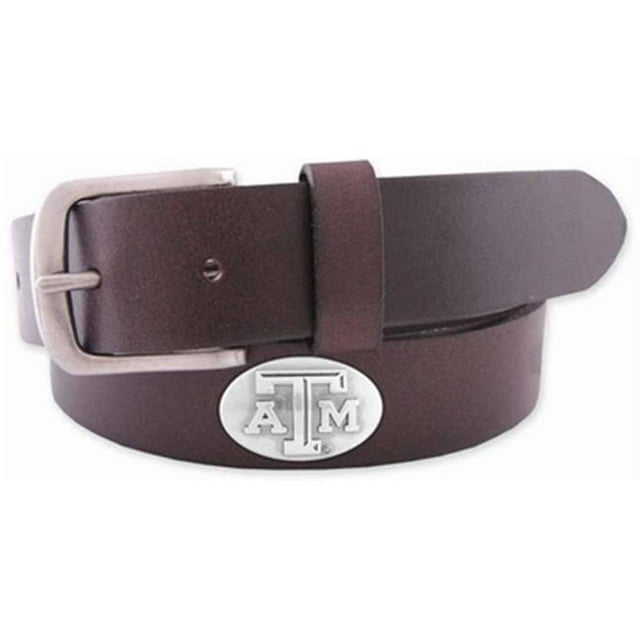 ZeppelinProducts Ceinture en Cuir Marron Texas A&m Concho, Taille 32