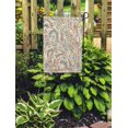 thumbnail image 2 of JSDART Orange Géométrique Coloré Abstrait Peinture Boho Contour Lumineux Créatif Jardin Drapeau Décoratif Drapeau Maison Bannière 28x40 Pouces, 2 of 2