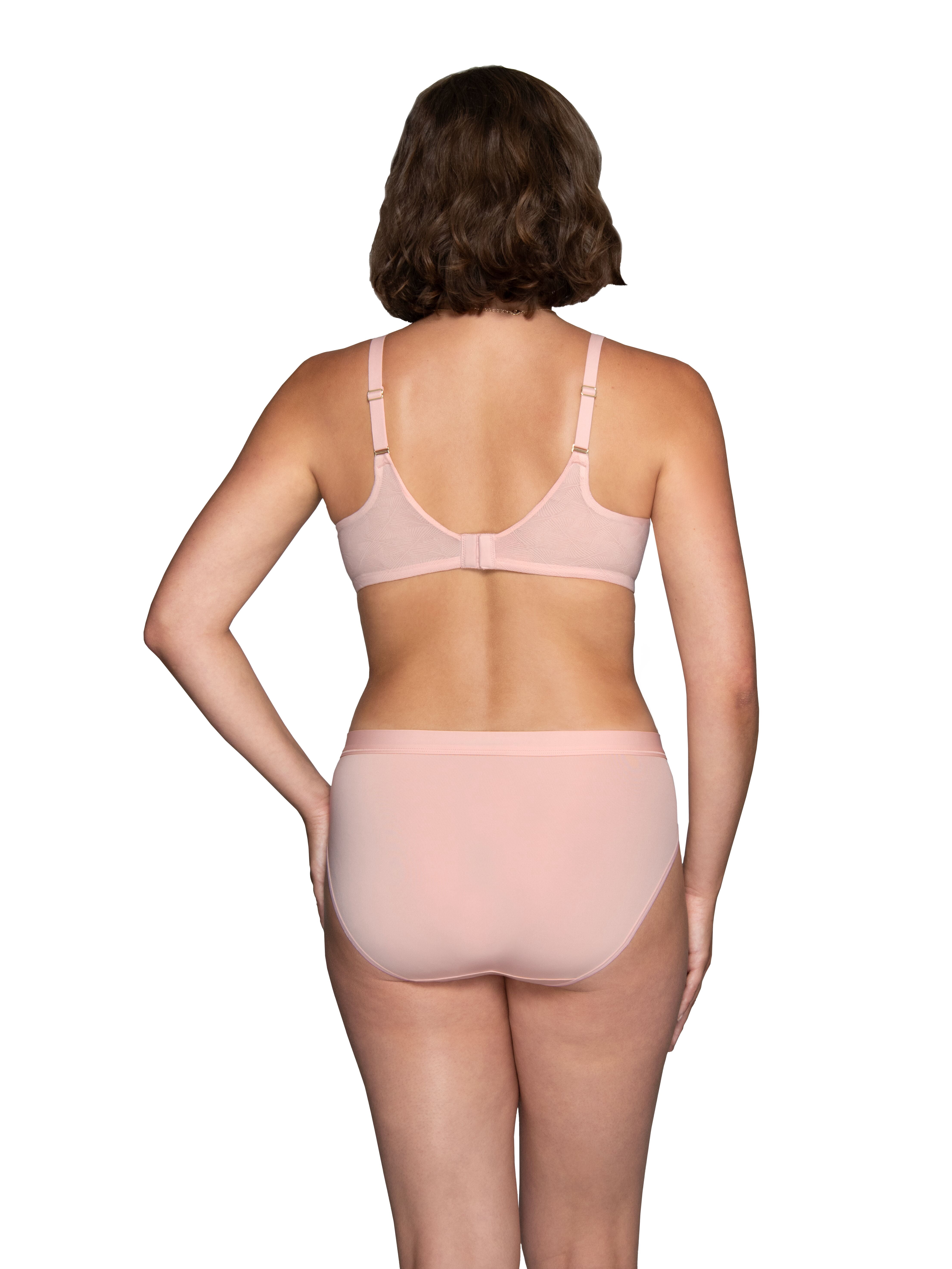Vanity Fair Lingerie Women's Breathable Luxe Underwire Bra, Side Support, Lightweight Comfort, Style 75223