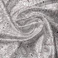 thumbnail image 5 of Ambesonne Brown Paisley Window Valance, Flower Sketch Details, 54" X 12", Dark Mauve and White, 5 of 5