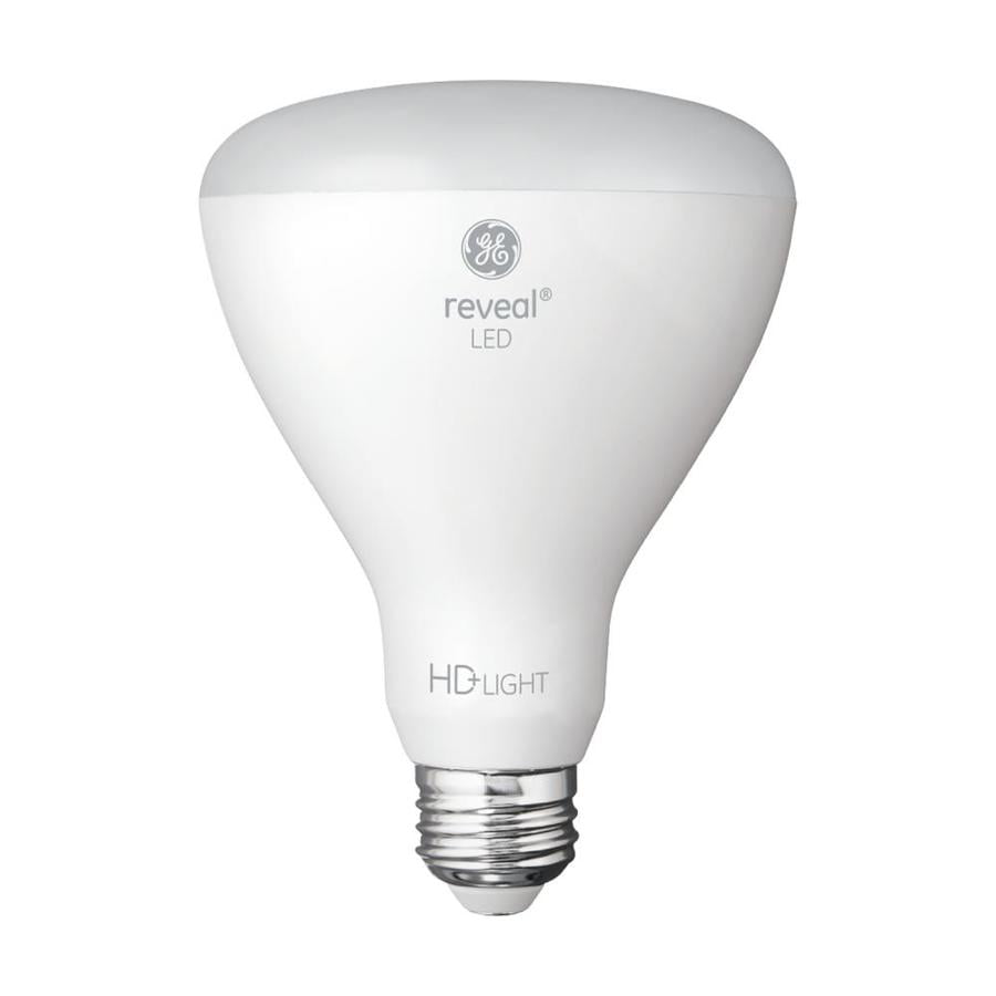 GE Reveal 2Pack 65 W Equivalent Dimmable Colorenhancing Br40 LED