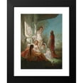 thumbnail image 2 of Antoine Victor Edmond Joinville 19x24 Black Modern Framed Museum Art Print Titled - Of the Sultan Favorite Women, 2 of 5