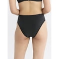 thumbnail image 3 of Free Assembly Women's and Women’s Plus Cheeky High Waisted Bikini Swim Bottoms, Sizes XS-1X, 3 of 5