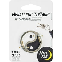 Nite Ize Medallion YinYang Daul Gates Key Carabiner Sleek and Secure