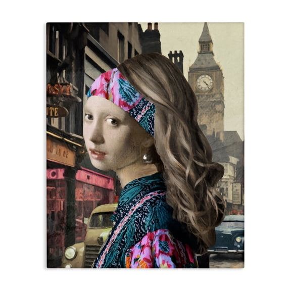 Stupell Industries Eclectic Carnaby Street Remix Canvas Art, 16 x 20, by Sasha