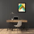 thumbnail image 4 of Romero, Paulo 20x24 Black Modern Framed Museum Art Print Titled - Prairie Lines, 4 of 5