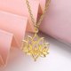 thumbnail image 3 of Joyería de collar de flor de loto para mujer, 3 of 5
