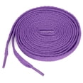 thumbnail image 1 of 5 Pares De Cordones Para Zapatillas De Deporte Alta Durabilidad Atléticos Plana Unisexo Púrpura 180 cm/71, 1 of 4