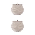 thumbnail image 2 of QualitChoice Sac d'Épaule Élégant pour Femmes Polyvalent et Intemporel Sac de Soirée en Polyester Élégant à Porter en Main Sac de Mariage Chic beige Ensemble de 2, 2 of 6