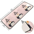 thumbnail image 4 of Dreamtimes Cute Cat Dog Hallway Runner Rug 2'x6' Kitchen Rug with Rubber Backing Be Mine Valentines Non Slip Entryway Rug Runner Washable Soft Area Rug for Hallway Bedroom Kitchen Decor, 4 of 6