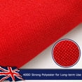 thumbnail image 4 of UK United Kingdom Flag, 400D Heavy Duty Polyester, Double-Sided Printing, Quadruple Stitched Fly Hem, Fade Resistant, 2 Brass Grommets, National Flag of UK for Home Outdoor, 4 of 9