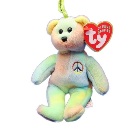 Ty Jingle: Peace the Bear | Stuffed Animal | MWMT s