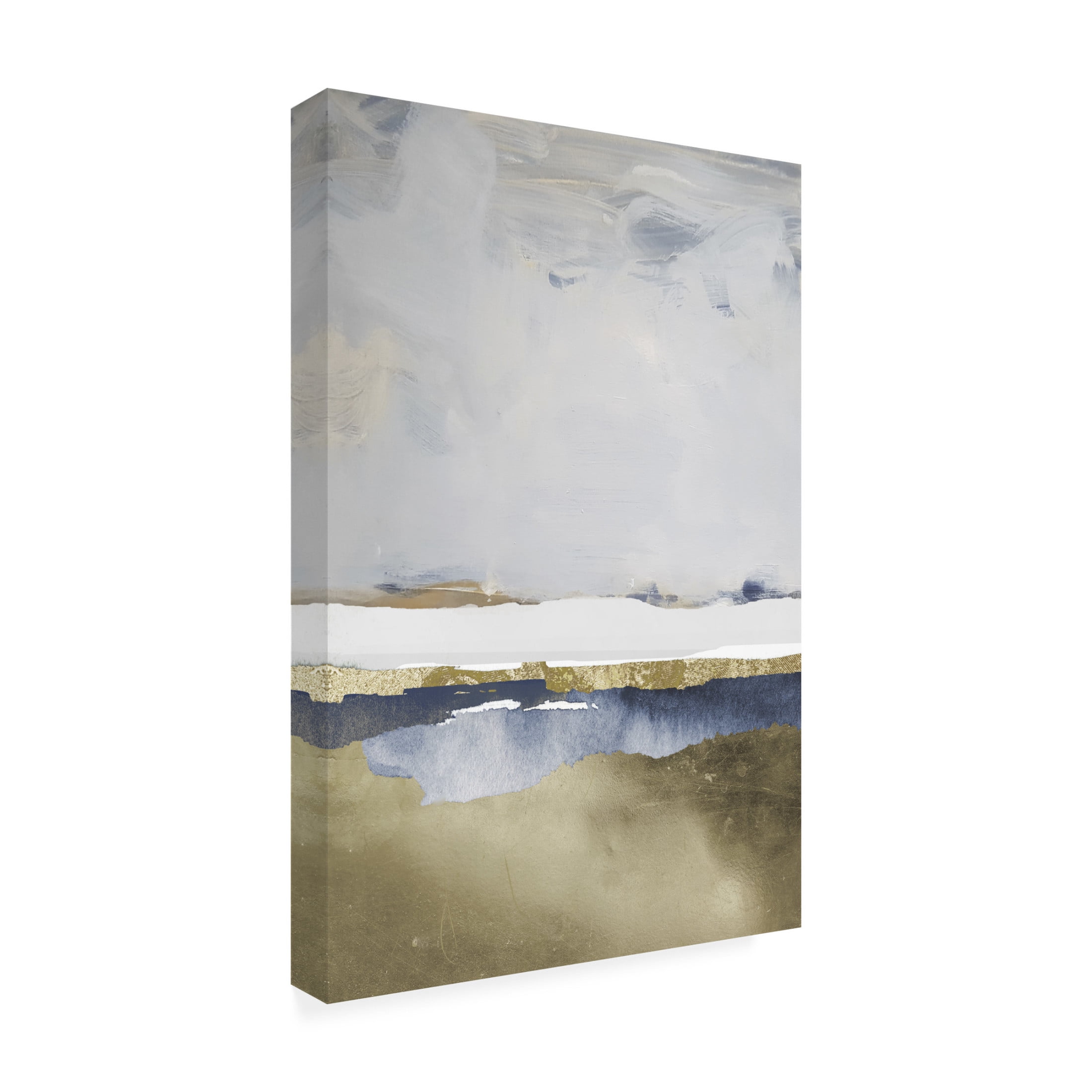 Canvas Wall Art - Sasha 'Little Lake' Wall Art for Living Room, Bedroom, or Office Décor by Trademark Fine Art - 12 x 19 Inches