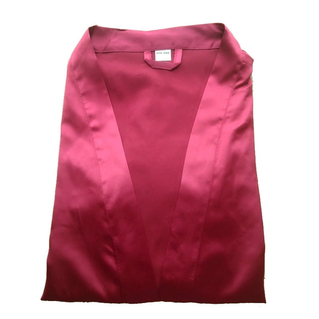 Bata de noche para novia, dama de honor, camisón de boda, camisón de encaje en tono mate A9007, tamaño promedio