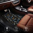 thumbnail image 6 of Yiaed Space Rockets Print Carpet Floor Mats for Cars, Auto Accessories Front & Rear Car Floor Mats Car Floor Foot Mat Sets of 4 Pieces, 6 of 7
