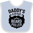 thumbnail image 3 of Inktastic Funny Beard Baby Grow-daddy's Little Beard Puller Funny Boys or Girls Baby Bib, 3 of 4