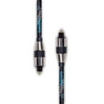 thumbnail image 2 of SatelliteSale Câble à Fibre Optique Audio Numérique Toslink SPDIF Fil Universel Nylon Noir/argent Cordon 3 Pieds, 2 of 7