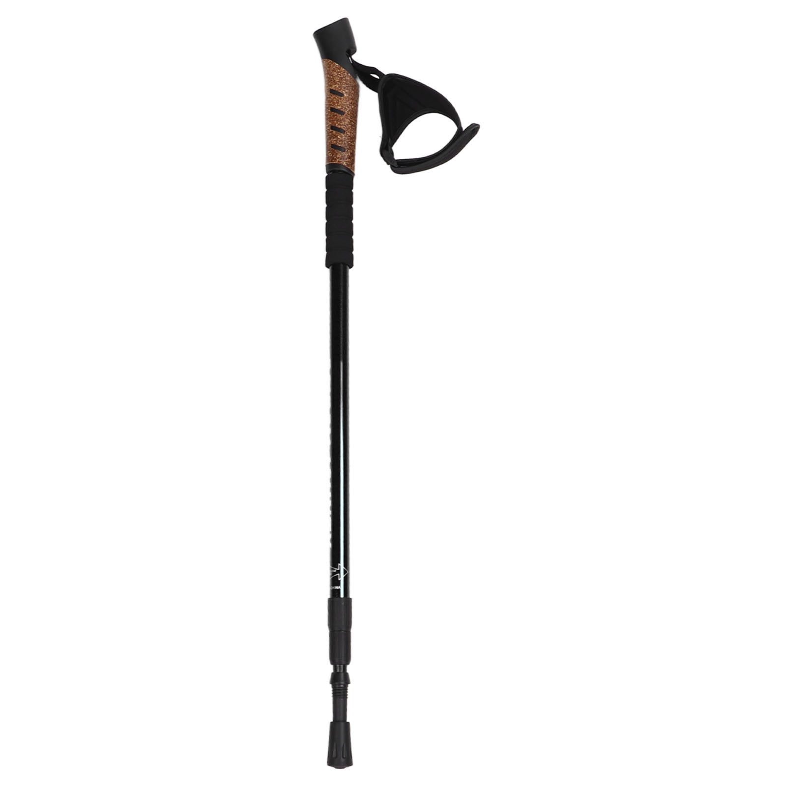 Outdoor Hiking Stick, Aluminum Alloy 3 Sections Height Cane For Field