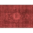 thumbnail image 1 of Ahgly Company Machine Washable Indoor Rectangle Abstract Red Modern Area Rugs, 5' x 8', 1 of 4