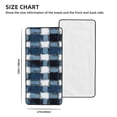 thumbnail image 2 of Absorbent Coral Velvet Towel 27x55in Light Soft And Fluffy Wool Circle Delicate And Not Easy To Remove The Edge Mediumblue Houndstooth Buffalo Plaid Tartan Check Scotland Hand-Drawn Sketch_4, 2 of 8