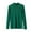 Green, variant on Sevevn Women's Fashion Casual Round Neck Internal Construction Solid Color Shirt Long Sleeve Top Black L Deal of the Week
